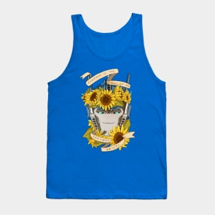 Optimus Prime  - Sunflowers Tank Top